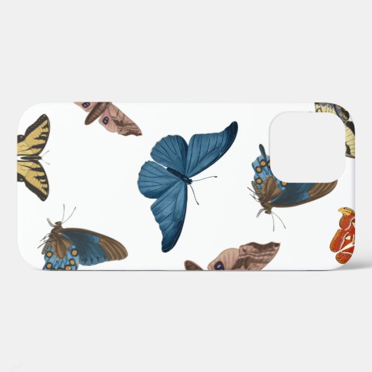 halloween creepy moth print Case-Mate iPhone hülle (Rückseite (Horizontal))