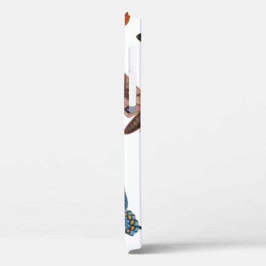 halloween creepy moth print Case-Mate iPhone hülle (Rückseite / Links)