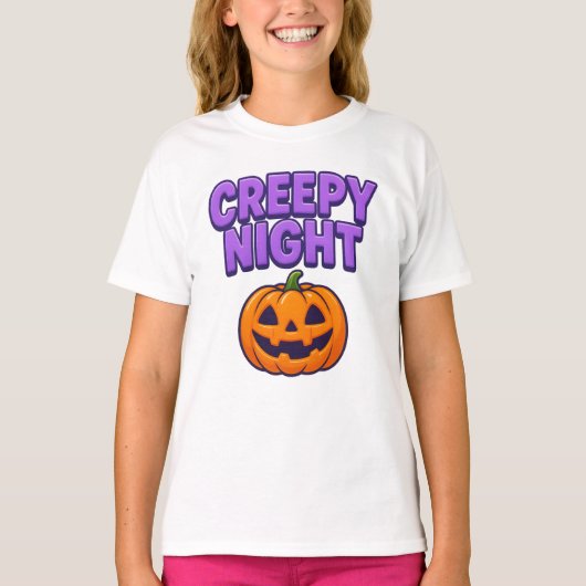 Halloween Creepy Night Clothes Niedlich Unisex T-Shirt (Vorderseite)