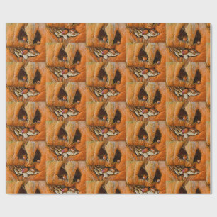 Halloween Creepy Pumpkin Bugs Geschenkpapier