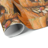 Halloween Creepy Pumpkin Bugs Geschenkpapier (Rolleneckpunkt)