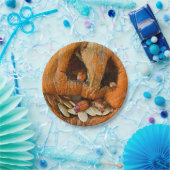 Halloween Creepy Pumpkin Bugs Pappteller (Party)