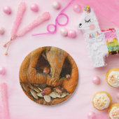 Halloween Creepy Pumpkin Bugs Pappteller (Party)