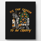 Halloween Creepy Season The Season To Be Creepy Fotoplatte (Vorderseite)