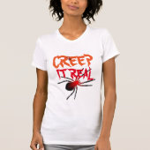 Halloween Creepy Wordplay Spaß T-Shirt (Vorderseite)