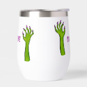 Halloween Creepy Zombie Hands Lila Nails Custom (Links)