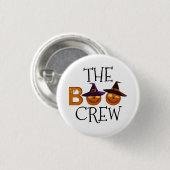 Halloween-Crew-Illustration Button (Vorne & Hinten)