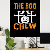 Halloween-Crew Poster (Heimbüro)