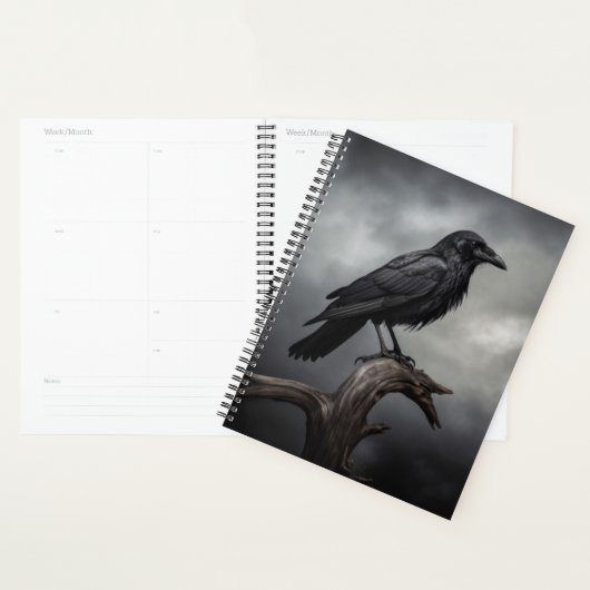Halloween Crow Calendar Planer (Anzeige)