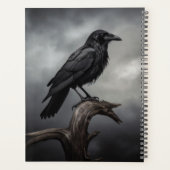 Halloween Crow Calendar Planer (Rückseite)