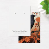 Halloween Crow Raven Earring Display Card (Schreibtisch)