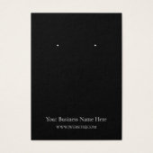 Halloween Crow Raven Earring Display Card (Vorderseite)