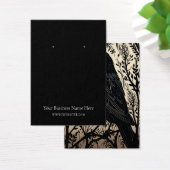 Halloween Crow Raven Earring Display Card (Schreibtisch)