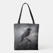 Halloween Crow Tasche (Rückseite)