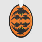 Halloween Crows Acrylic Ornament (Rückseite)
