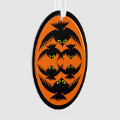 Halloween Crows Acrylic Ornament (Vorderseite)
