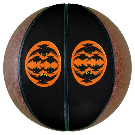 Halloween Crows Basketballs (Vertikal)