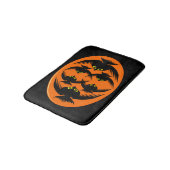 Halloween Crows Bath Mat Badematte (Schrägansicht)