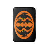 Halloween Crows Bath Mat Badematte (Vorderseite Vertikal)