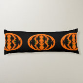 Halloween Crows Body Pillow Seitenschläferkissen (Rückseite)
