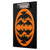Halloween Crows Clipboard Klemmbrett (Links)