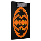 Halloween Crows Clipboard Klemmbrett (Rechts)