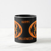 Halloween Crows Coffee Tasse (Zentrum)