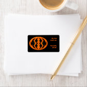 Halloween Crows Custom Address Labels Adressaufkleber (Insitu)