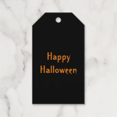 Halloween Crows Custom Geschenkanhänger (Rückseite)