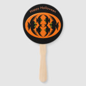 Halloween Crows Custom Hand Fan Fächer (Vorderseite)
