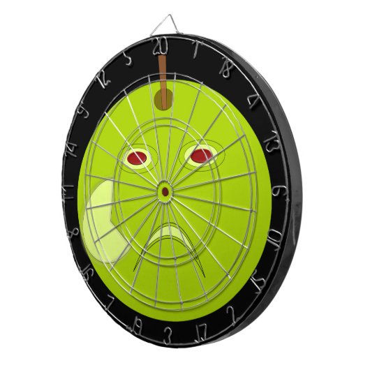 Halloween Crows Dart Board Dartscheibe (Vorderseite rechts)