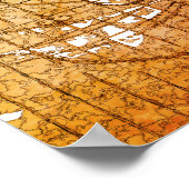 Halloween Crows fliegen durch den Spuk Schlossabla Poster (Ecke)