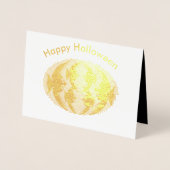 Halloween Crows Foil Card Folienkarte (Vorderseite)