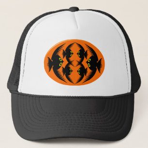 Halloween Crows Hat Truckerkappe