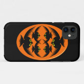 Halloween Crows iPhone Case (Rückseite (Horizontal))