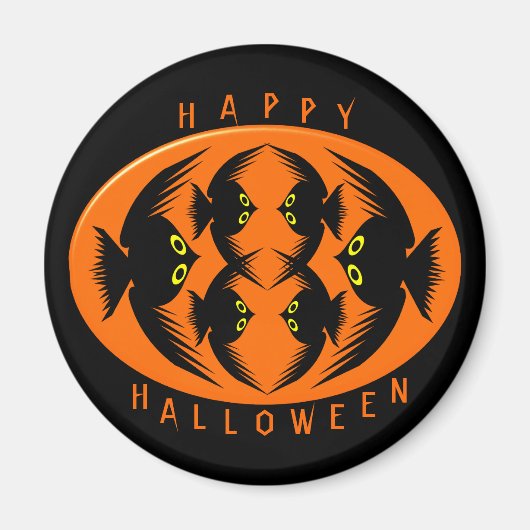Halloween Crows Magnet (Vorne)