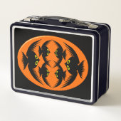 Halloween Crows Metal Lunchbox (Rückseite)