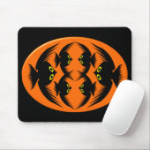Halloween Crows Mousepad (Mit Mouse)