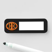 Halloween Crows Namensschild (Beispiel)