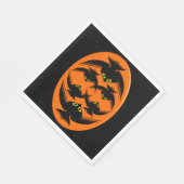 Halloween Crows Paper Napkins Serviette (Ecke)