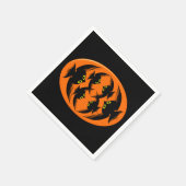 Halloween Crows Paper Napkins Serviette (Ecke)