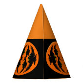 Halloween Crows Party Hat Partyhütchen (Rückseite)