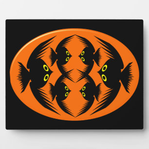 Halloween Crows Plaque Fotoplatte