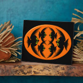 Halloween Crows Plaque Fotoplatte (Seite)