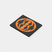 Halloween Crows Post es notiert Pad Post-it Klebezettel (angewinkelt)