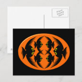 Halloween Crows Postcard Postkarte (Vorne/Hinten)
