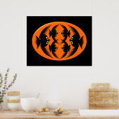 Halloween Crows Poster (Küche)