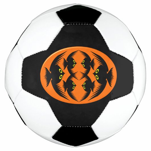 Halloween Crows Soccer Ball (Vorderseite)