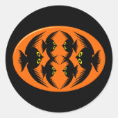 Halloween Crows Sticker (Vorderseite)