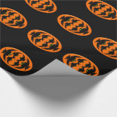 Halloween Crows Wrapping Paper Geschenkpapier (Ecke)